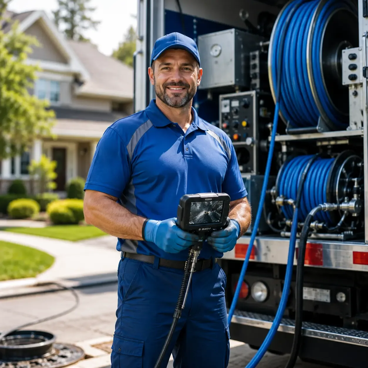 Local outdoor drain cleaning specialists in Hadley, NY